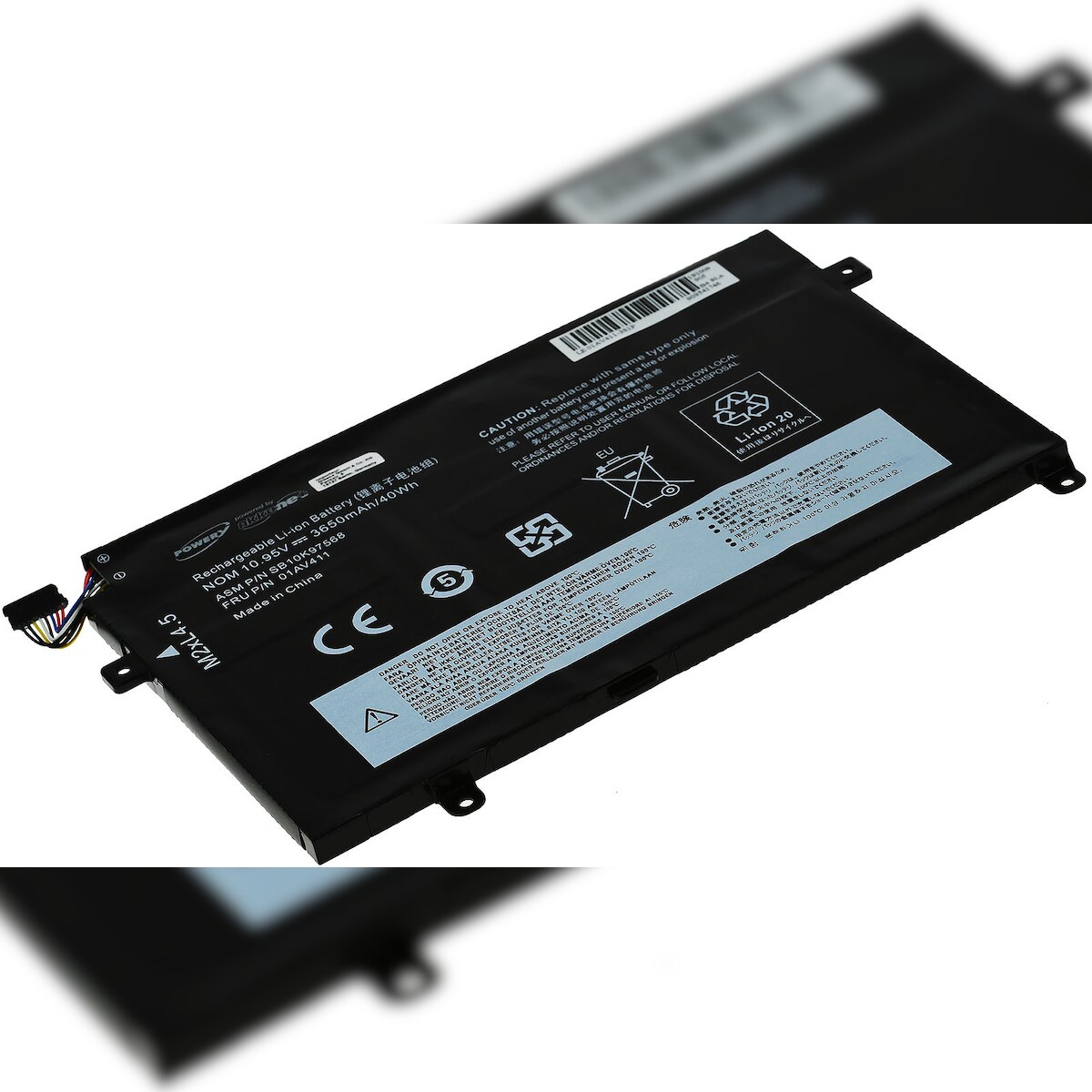 Powery Akku für Laptop Lenovo ThinkPad E470 / E470C / E475