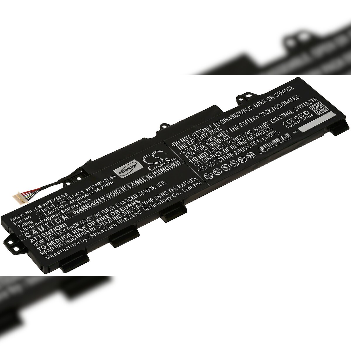 Powery Akku für Laptop HP EliteBook 850 G5