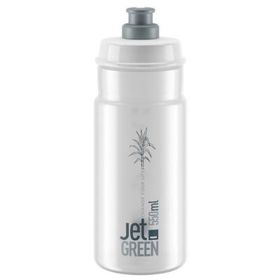 Elite - Jet Green - Fahrrad Trinkflasche Gr 550 ml grau/weiß Image