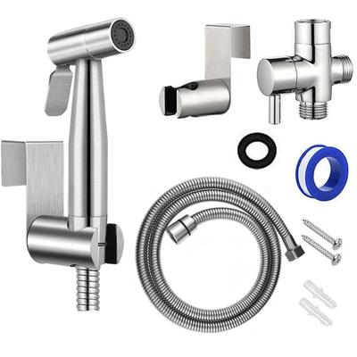 WC-Duschset, Thermostat-Brausebatterie mit Handbrause für Intimhygiene, Verbrühschutz, Image