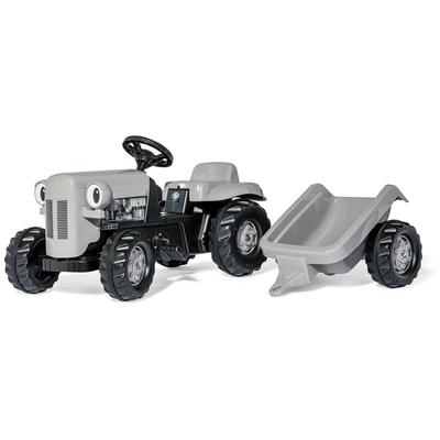 Rolly Toys - Trettraktor little grey Fergie + Anhänger Kinderfahrzeug Tretfahrzeug Image