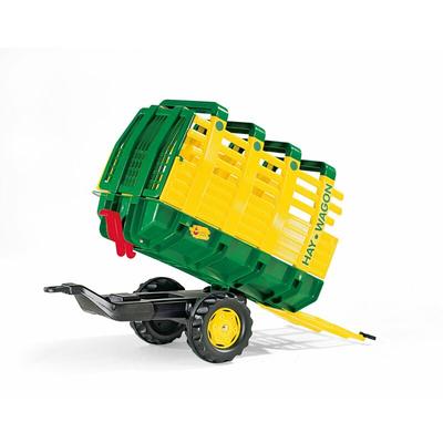 Rolly Toys - Anhänger für Trettraktor, Kippanhänger, Ladewagen mit Heckklappe Image