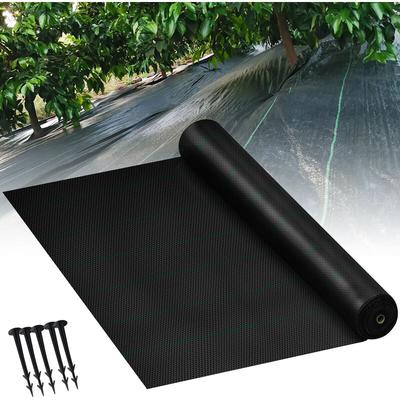 Abdeckungen für Pflanzen 2x5m Unkrautvlies Rolle Unkrautfolie wasserdurchlässig UV-Schutz Image