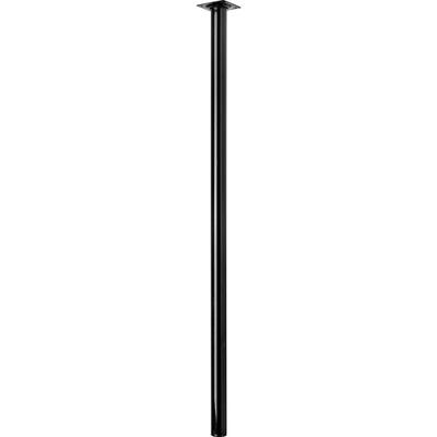 Hettich - Tischbein 3,0 x 80 cm Stal schwarz -1 Stück Tischbeine Image