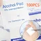 100 pièces 70% comprimés de coton à l