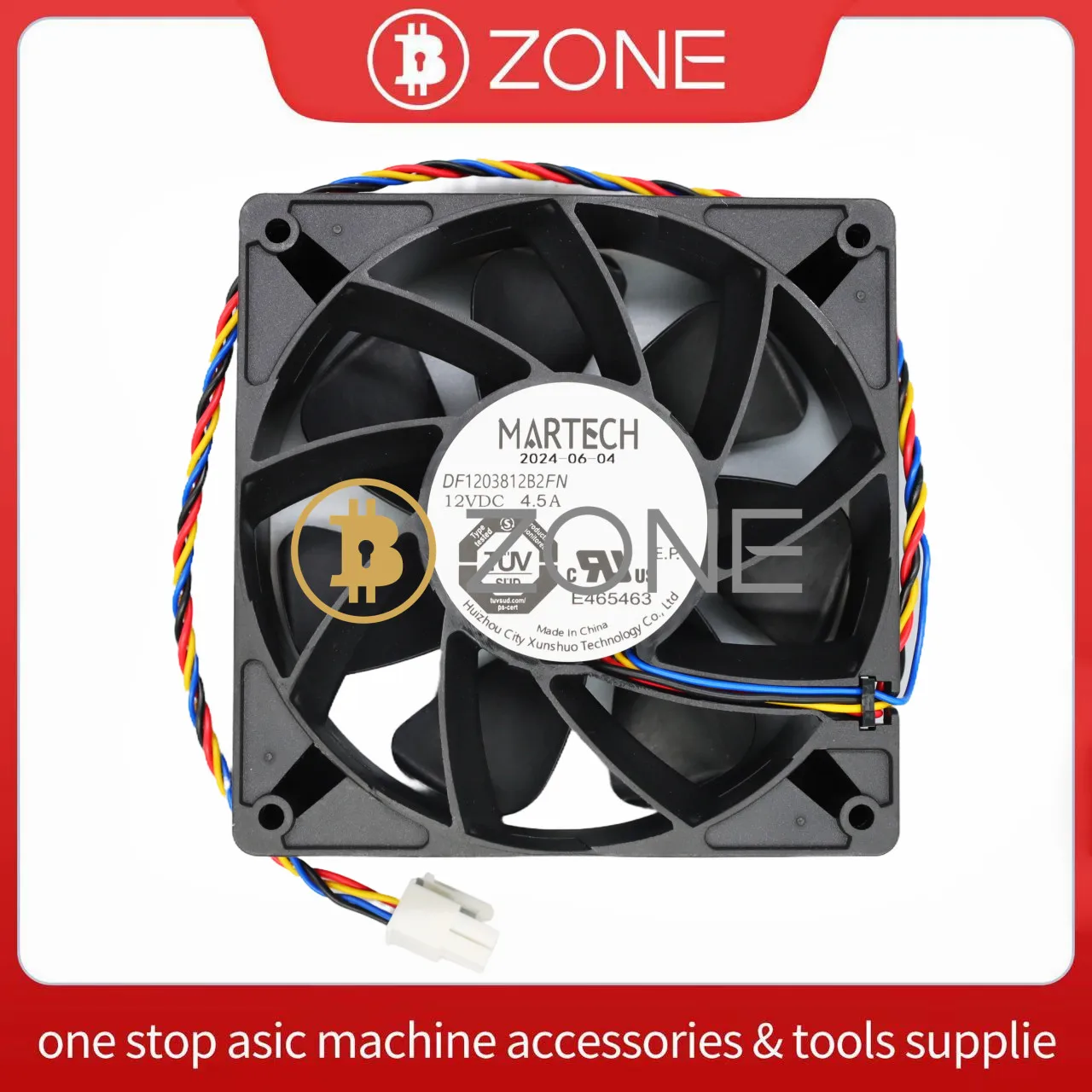 Bitmain Offizieller Martech 7000 U/min Lüfter für Antminer S21, S19j XP, T21, KS5, KS5pro Image