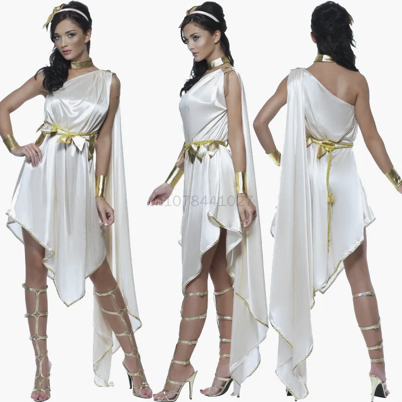 Neue Halloween Cosplay ägyptische Cleopatra römische Prinzessin Kostüm erwachsene Frauen griechische Göttin Kostüme Karneval Party Kostüm Image