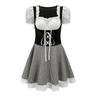 Carnival Oktoberfest Beer Costume Dress Dirndl Trachtenkleider Maid German Munich Wiesn Women's Traditional Style Cloth Dress