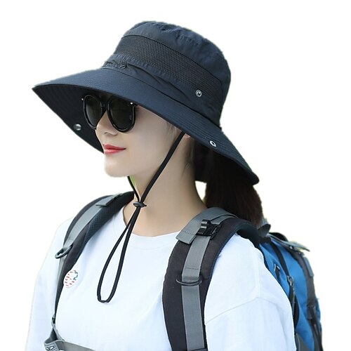 Hut Sonnenhut Eimerhut Packbar UV Schutz Atmungsaktiv für Baumwolle Sommer Frühling Image