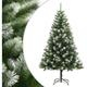 Vidaxl - Albero Natale Artificiale Incernierato con Neve Fioccata 240 cm