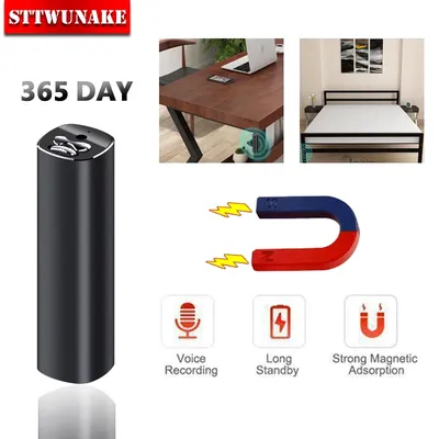 8/16/32G Voice Recorder 600 Hours Dictaphone Audio Sound Mini Recording Activated Digital Micro