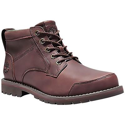 Schnürboots TIMBERLAND "Larchmont II Chukka", Gr. 42, braun (dunkelbraun), Leder, sportlich, Schuhe, Winterstiefel, Schn