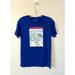 J. Crew Tops | J. Crew Aspen Ski Basic Cotton Crewneck T-Shirt Blue Size Xs New | Color: Blue | Size: Xs