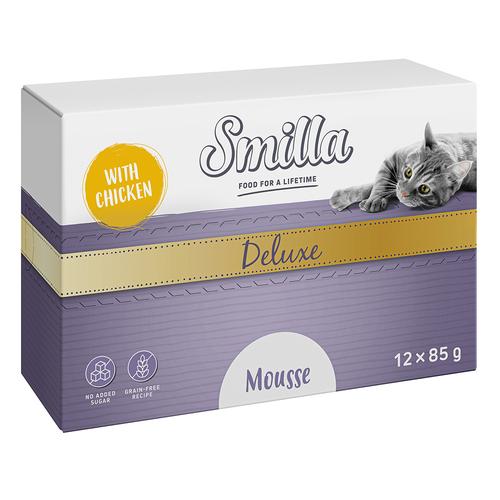 Smilla Deluxe Mousse 48 x 85 g - mit Huhn