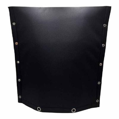 Wellco 17 in. x 20 in. Black Outdoor Freeze Protection Insulated Cover Faucet Cover Pipe Cover Water Pipe Frost Cover