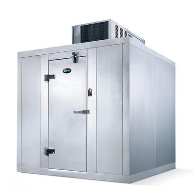 Amerikooler QF060687**FBSM-O 6' x 6' Outdoor Walk-In Freezer w/ Top-Mounted Compressor - Floor, 208/230 V