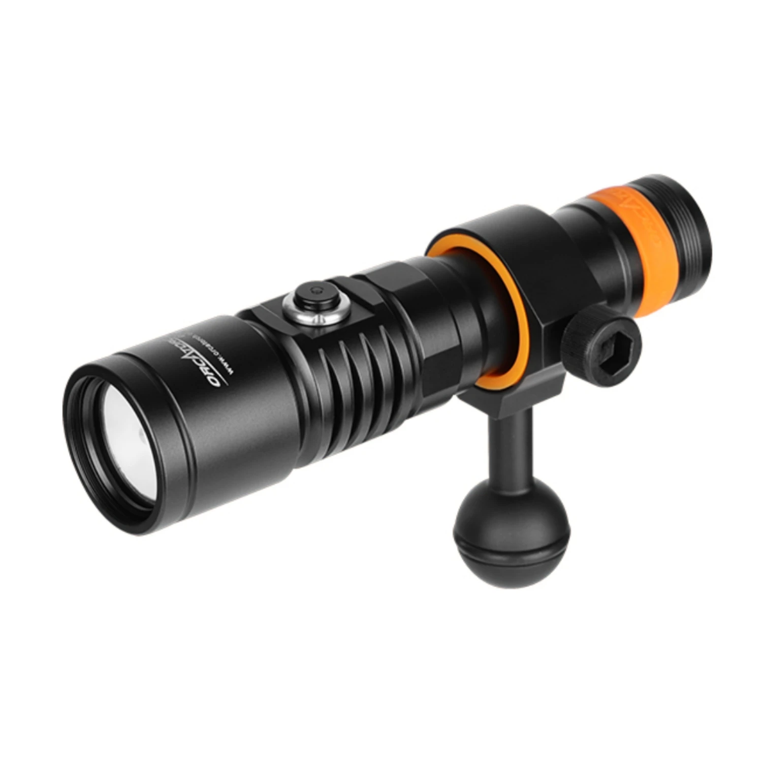 ORCATORCH D710V Torcia subacquea ad alta potenza Ricaricabile Potente Led Torcia subacquea Luce Scuba Torce UV Lanterna subacquea