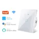 Tuya Wifi UE Interruttori Intelligenti 1/2/3Gang Touch Interruttore Della Luce Sensore A Parete 433 mhz Interruttori RF Vita Intelligente per Alexa Google Casa Alice