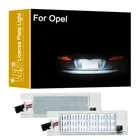 12V Bianco LED Numero di Licenza Luce di Targa di Montaggio Per Opel Adam Corsa Astra Insignia Vectra Zafira Tigra Meriva Cascada Ampera