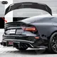 Spoiler in materiale in fibra di carbonio reale di alta qualità stile R per Audi A7 S7 RS7 2013 -