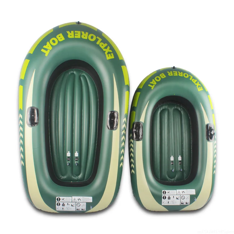 PVC gonfiabile Kayak canoa 1 ~ 2 persone barca a remi barca da pesca estate gommone Pvc Kayak addensato Rafting barca nuovo