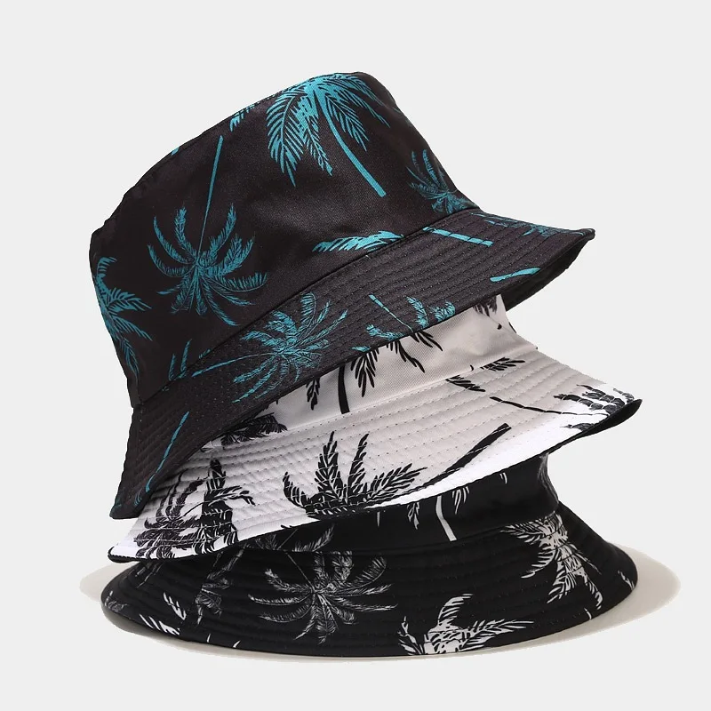 2024 Primavera/Estate Suns-Protect Cappello Bob Moda uomo Coco Stampa Cappello da pescatore Cappello da pescatore unisex Berretto da bacino per il tempo libero da donna