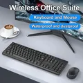 Set tastiera e mouse wireless 2.4G 104 tasti Tastiera standard Mouse ottico 1600 DPI Home Office Gaming Accessori per PC portatili