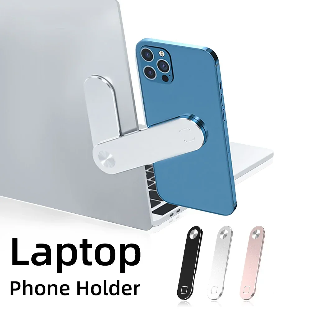 Supporto per telefono magnetico Schermo per laptop a doppio schermo in lega di alluminio Espandi supporto Supporto laterale pieghevole per staffa Ipad iPhone Xiaomi