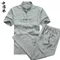 Tradizionale cinese per uomo Abbigliamento drago cinese Tang Pantaloni da completo Top Abbigliamento tradizionale da uomo Kungfu Abbigliamento Kung Fu da uomo