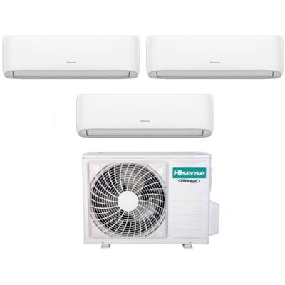 Hisense - Trial Split Inverter Klimagerät Serie Hi-Comfort 7+9+9 Mit 3amw62u4rfa R-32 Wi-Fi Image