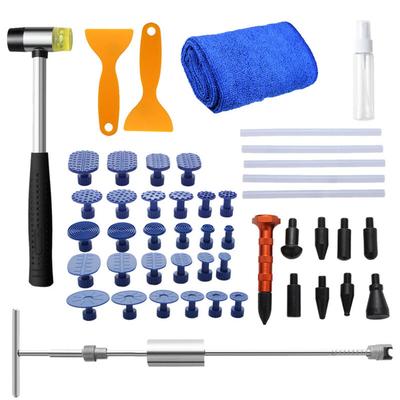 Swanew 48x Ausbeulwerkzeug Dellen Reparatur Set Werkzeug Paintless dent Beulen für auto Image