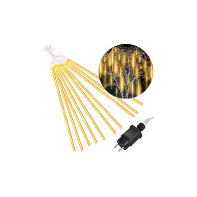 LED-Lichterkette mit Falleffekt Gesamtlänge 6 m 10 Stäbe 480 LEDs Warmweiß Meteorschauer Image