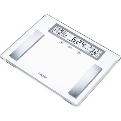 Bg 51 xxl Körperanalysewaage digital Wägebereich (max.)=200 kg Weiß, Edelstahl - Beurer Image