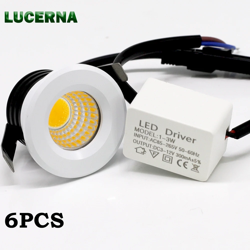 LED-Mini-Spot-Glühbirnen, 110 V, 220 V, Deckeneinbauleuchte für Zuhause, Schlafzimmer, Treppenstufen, Flurschränke, dekorieren Sie Foco-Lampe Image