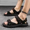 Schuhe Herren Sandalen Sommer 2025, Outdoor-Klassiker, Wandersandalen für Herren, große Größe 46, Gladiator-Sandalen, neue Plattform, Wasserschuhe