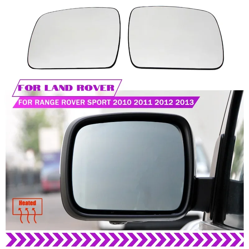 1 Stück Autos eite beheizt Spiegelglas Rückspiegel linse links/rechts für Land Rover Entdeckung 4 Range Rover Sport 2014-2018 Image