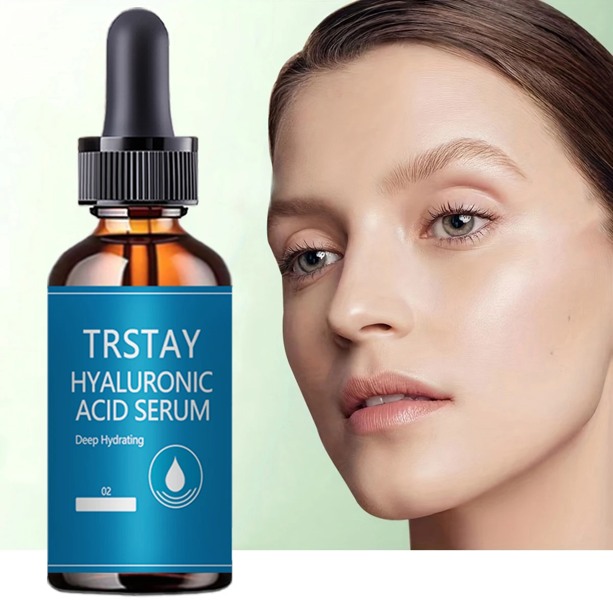 Hyaluron säure Gesichts essenz kann die Poren befeuchten und schrumpfen, feine Linien verblassen, der Oxidation widerstehen und die Haut tief pflegen Image