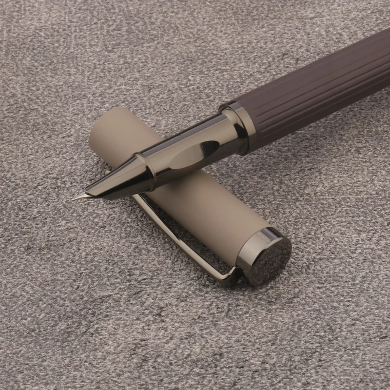 Marke 737 Füll federhalter mattgrau Stück Finanz feder Briefpapier Büro Schul bedarf Stift Image