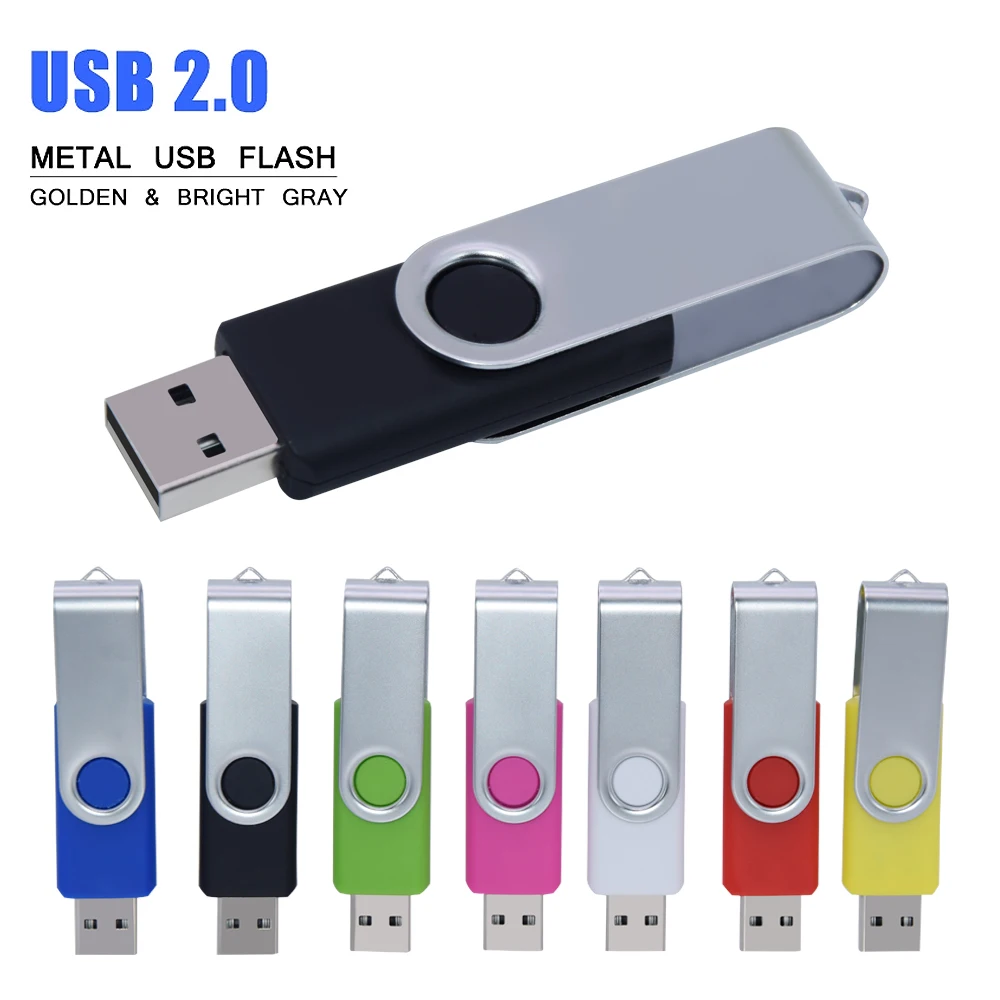 Rotation USB-Flash-Laufwerk Pen Drive 4 GB 8 GB 16 GB 32 GB 64 GB Hochgeschwindigkeits-USB-Stick 2. 0, Flash-Laufwerk Pendrive Image
