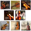 Astonvilla Violine Viola Cello Saiten (E-A-D-G) Nickel Silber Professionelle Anfänger Übungssaiten Violine Zubehör Teile