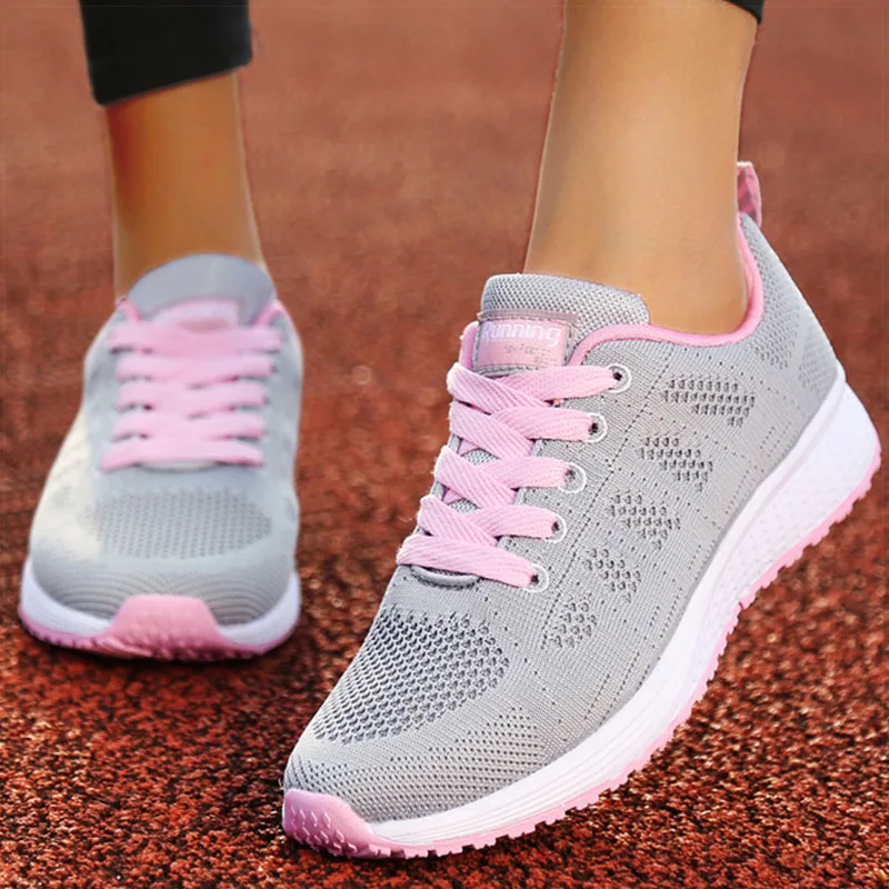 Frauen Turnschuhe Weiße Schuhe Für Frauen Sport Sneaker Atmen Schuhe Sport Tennis Dame Sportschuh Turnschuhe Casual Schuhe Weibliche