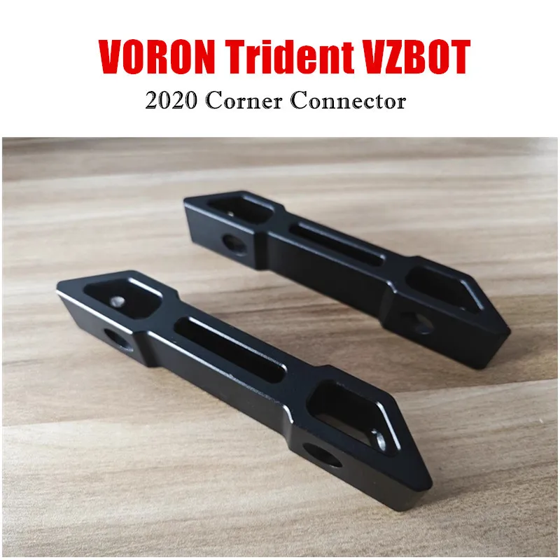 1 Stück VORON Trident All Metal 2020 Aluminiumprofile Eckverbinder, CNC-Prozess – 3D-Druckerteile Image