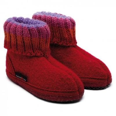 Haflinger - Kids Paul - Hüttenschuhe 34 | EU 34 rot Image