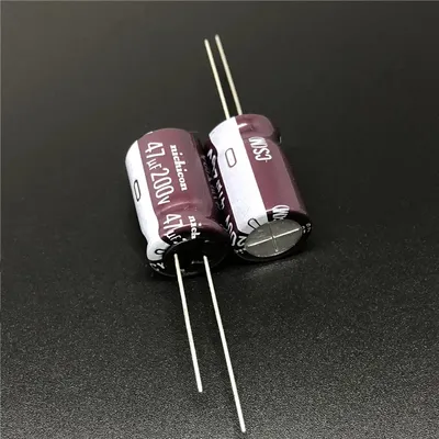 5 stücke/50 stücke 47uF 200V NICHICON CS Serie 12,5 x20mm Hoher Ripple Aktuelle Hohe Zuverlässigkeit Image