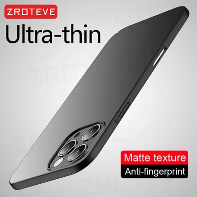 Für iPhone 17 Pro Max ZROTEVE Ultradünne, matte, harte PC-Abdeckung für iPhone 17 16e 16e 15 14 12 13 iPhone 16 Plus iPhone 13 Handyhülle