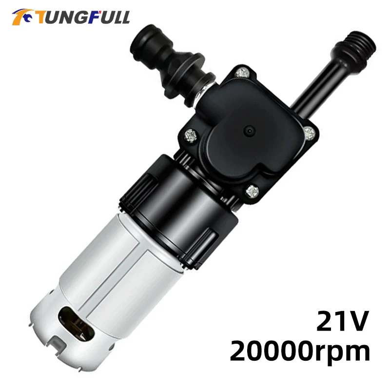 Hochdruck-Auto wasch kolbenpumpe Auto waschmaschine Waschmaschine Pistole Motor Sprüh reiniger Pumpe 21V Elektroauto Waschmaschine