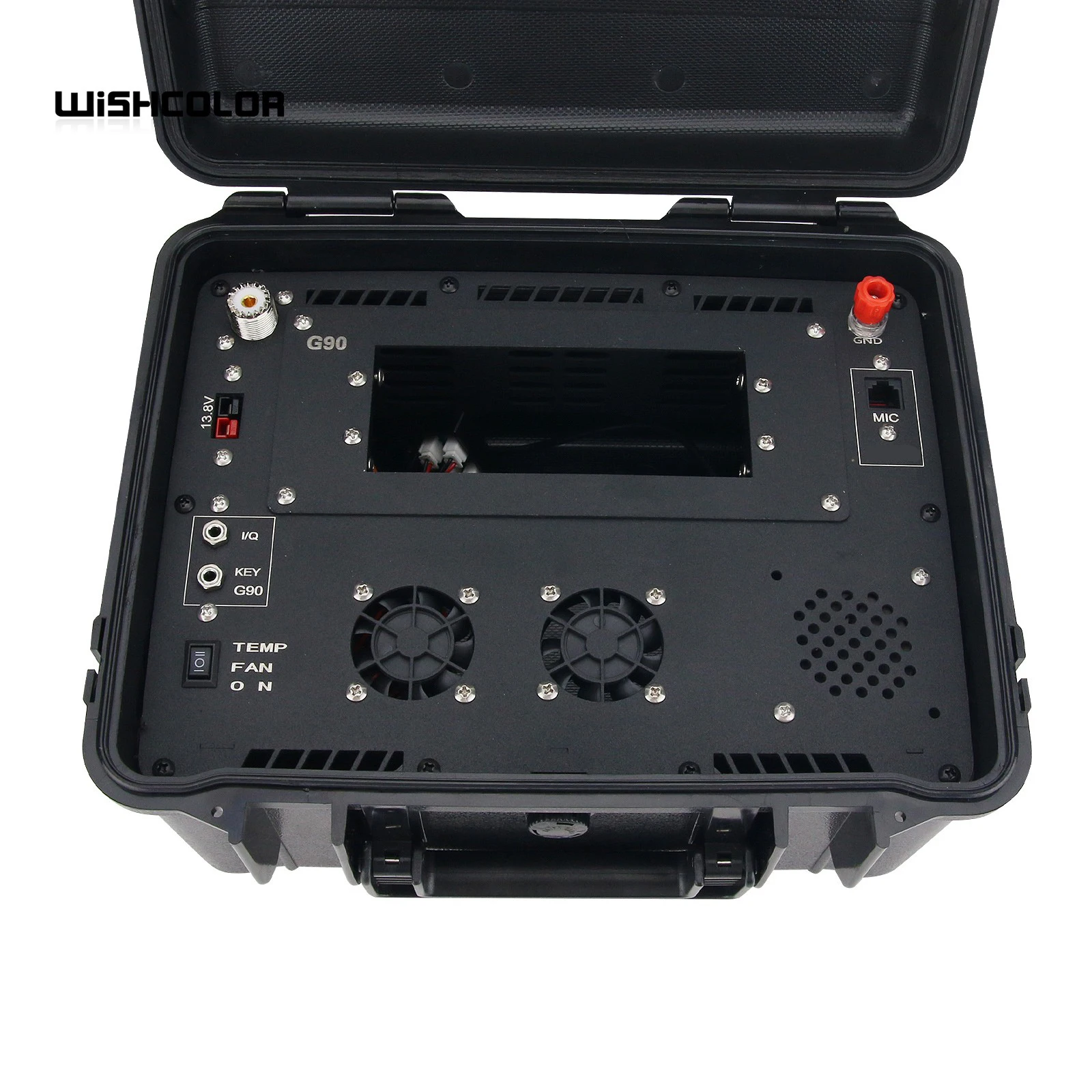 HamGeek Wasserdichte Radiobox-Transceiver-Box für den Außenbereich für Xiegu G90/IC-2730/FTM-200DR/FTM-300DR/FTM-6000R Image