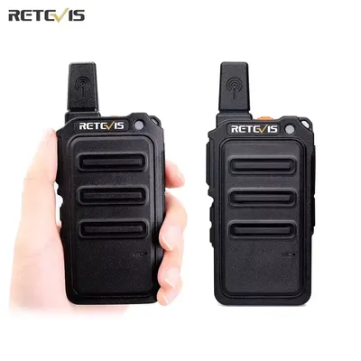 Retevis RT619/RT19 Walkie Talkie FRS PMR 446 2PCS PTT Zwei Weg Radio Transceiver Tragbare Radio Comunicador Walkie-talkies