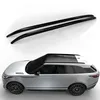 2 Stück schwarz links rechts Aluminium Dach gepäckträger Bar Schiene passt für L-a-n-d R-O-V-E-R Range Rover Velar 2010-2017