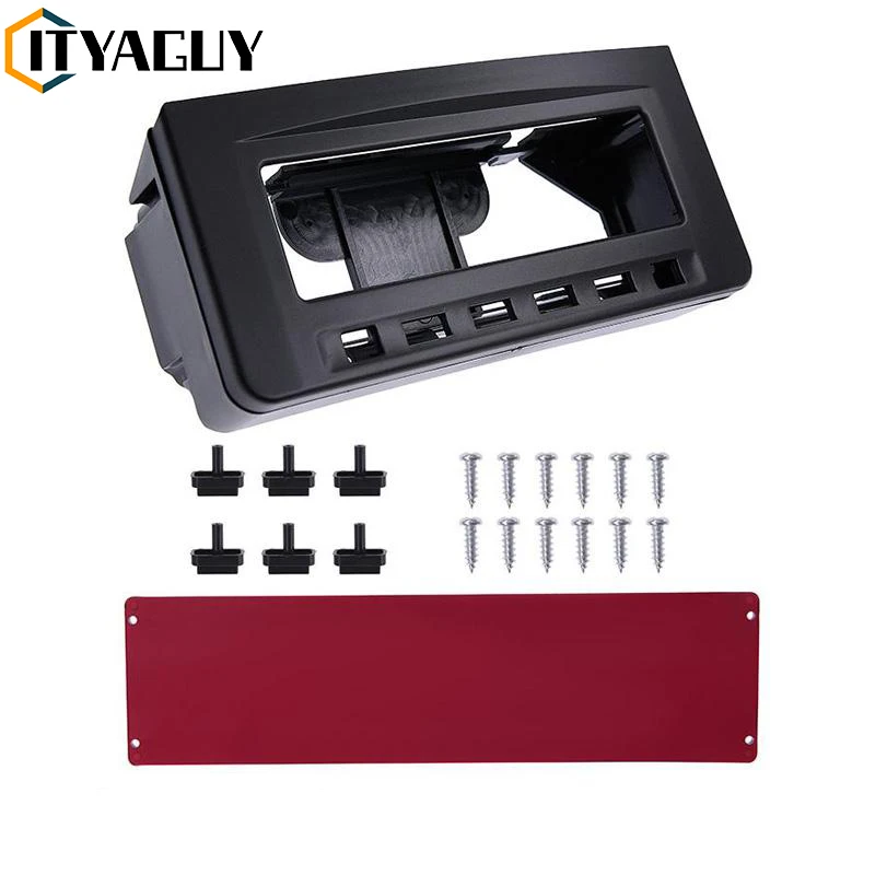 Auto Radio Fascia DVD Dash Mount Kit Facia Front Platte Für Mitsubishi Pajero Sport Triton L200 Mornitor MID Image